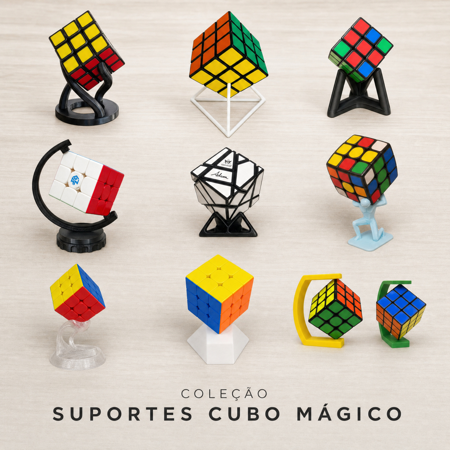 Suporte Cubo Magico