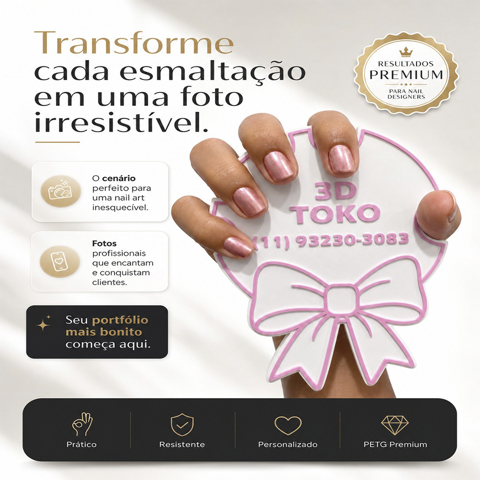 Peça personalizada criada pela 3DTOKO